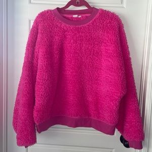 GAP Hot Pink Fuzzy Sweater